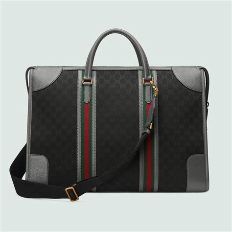 bauletto gucci tessuto nero|Gucci borse.